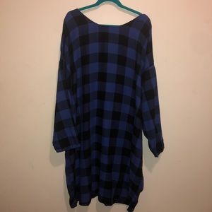 Plaid Tunic Dress